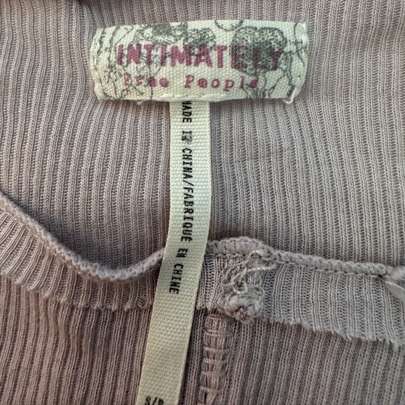 Free People Intimates Long sleeve in purple size Small - Picture 3 of 5